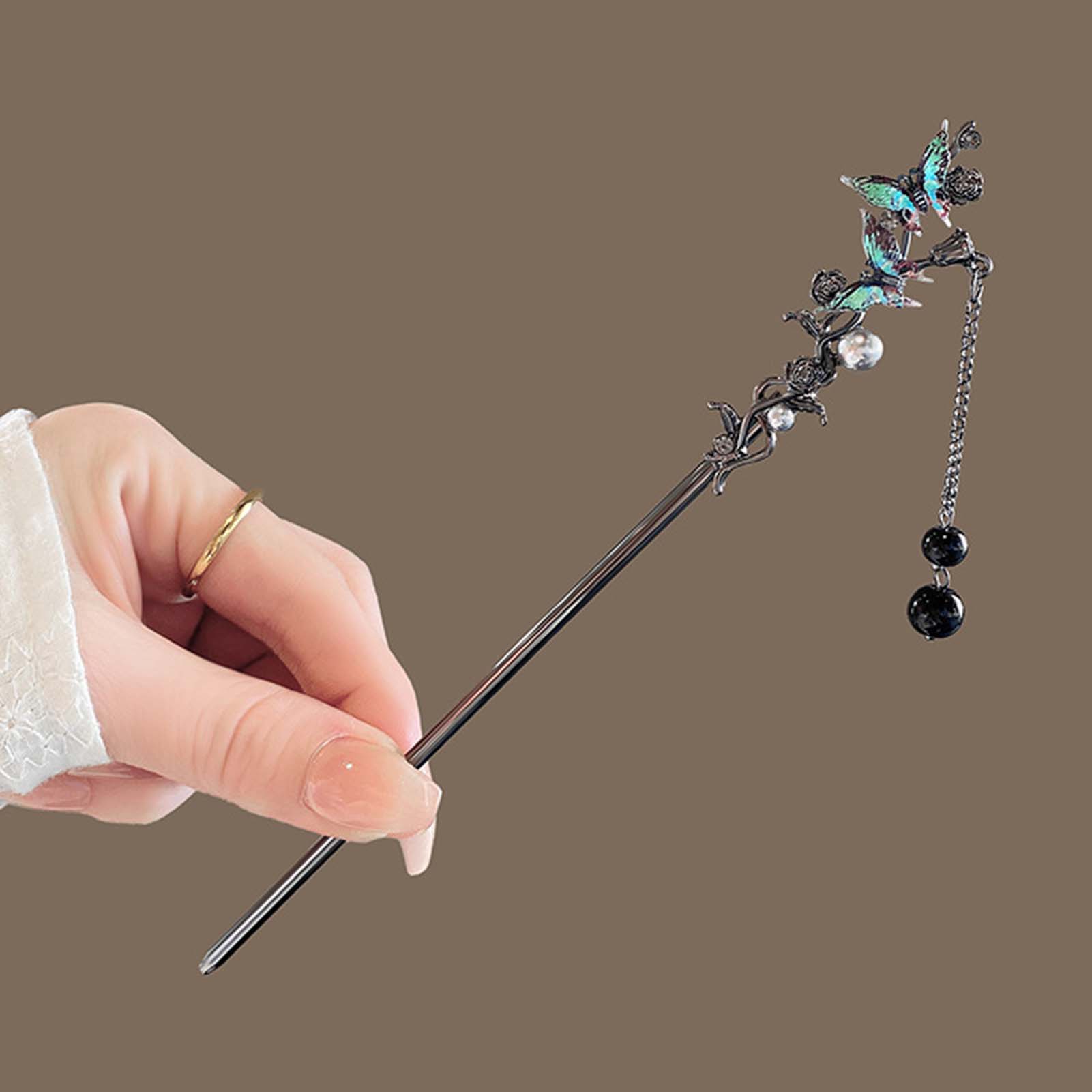 Butterfly Tassel Hairpin Hair  - Supply Florist review and price