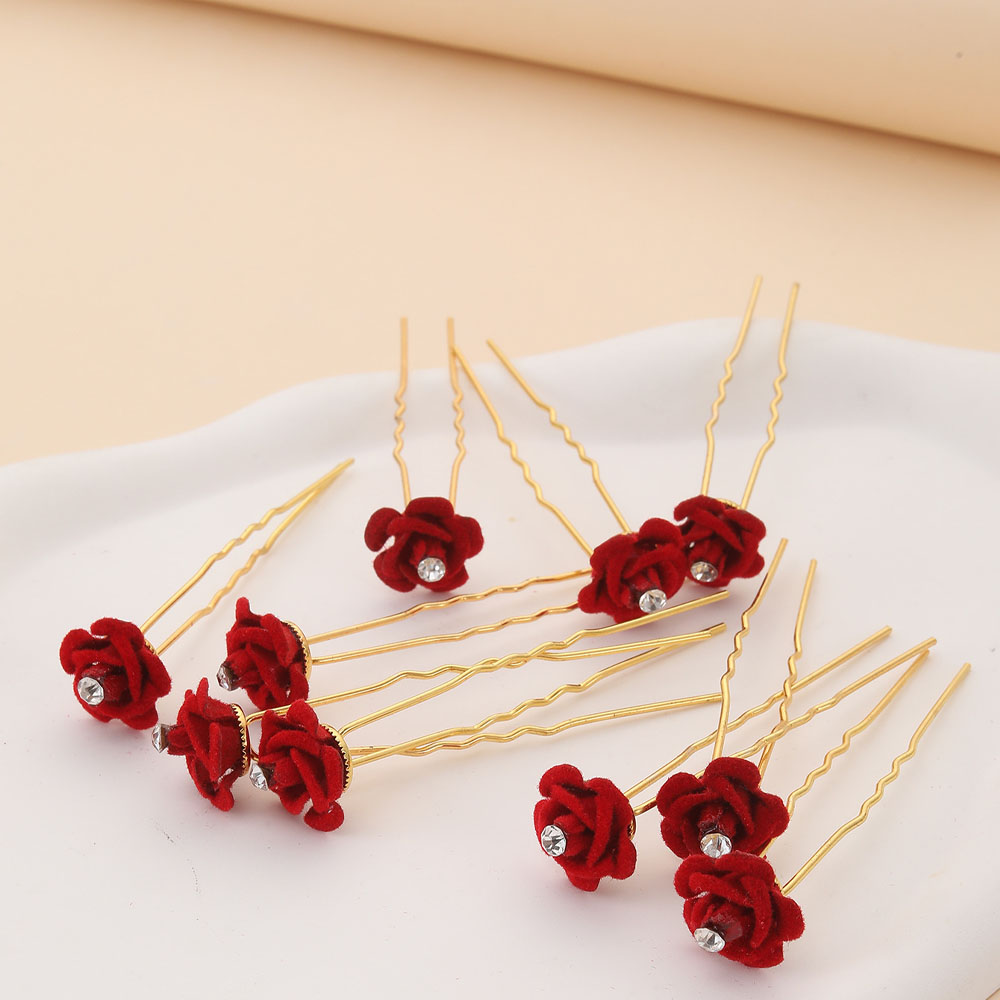10Pcs Rose Hair Accessories We - Supply Florist review and price