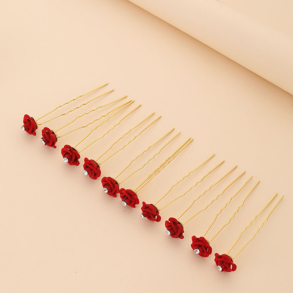 10Pcs Rose Hair Accessories We - Supply Florist review and price