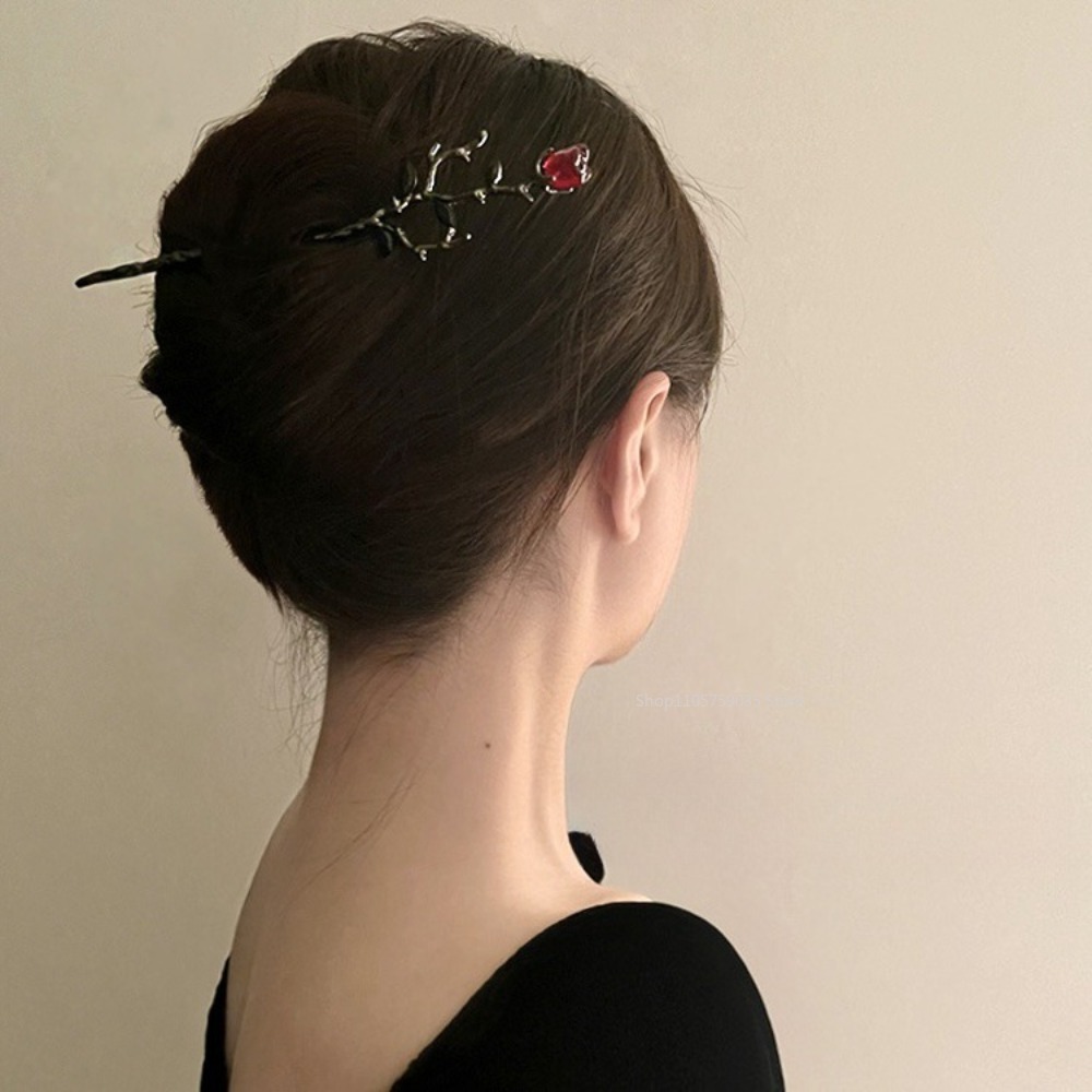 Vintage Metal Red Rose Flower  - Supply Florist review and price