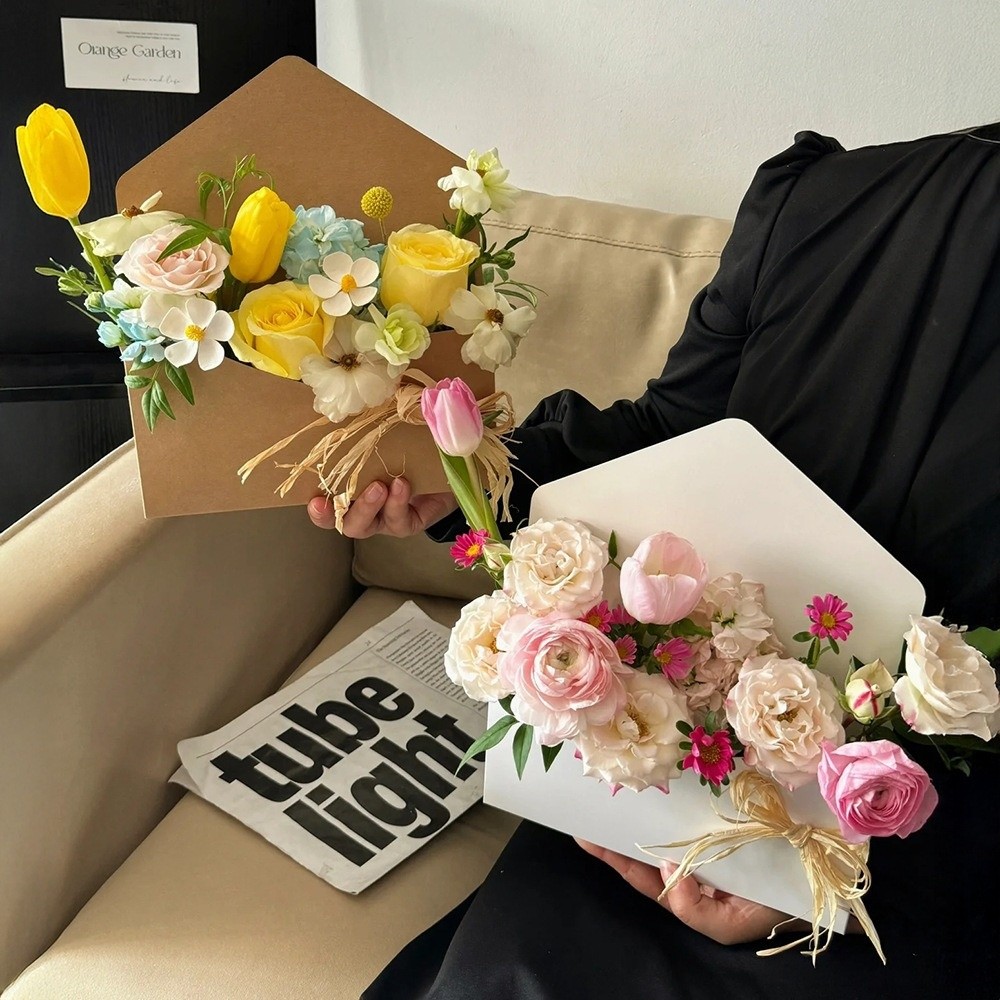 Envelope Shaped Cardboard Flow - Florist Flower Supply review and price